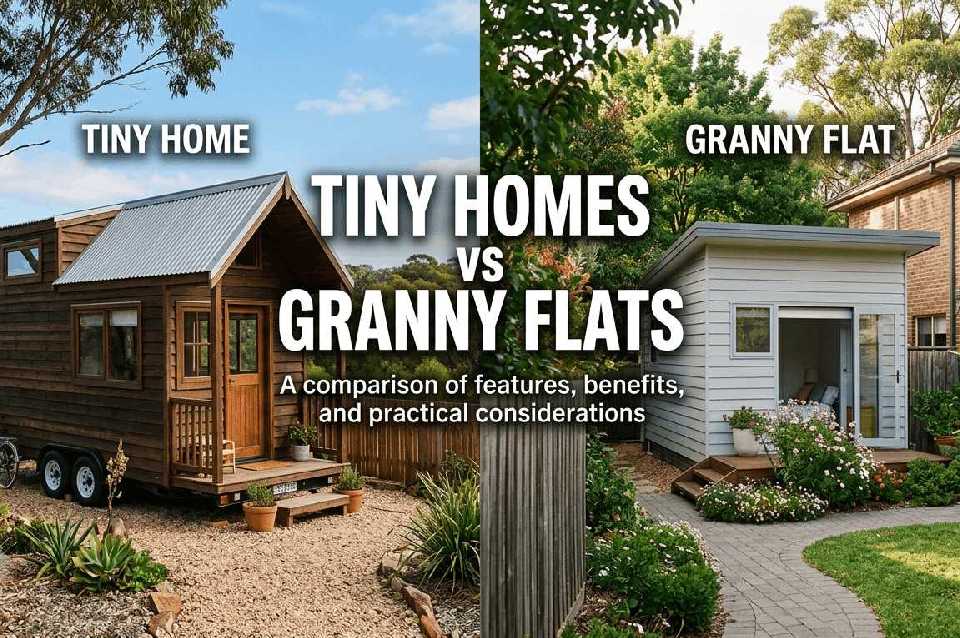 Tiny Homes vs Granny Flats